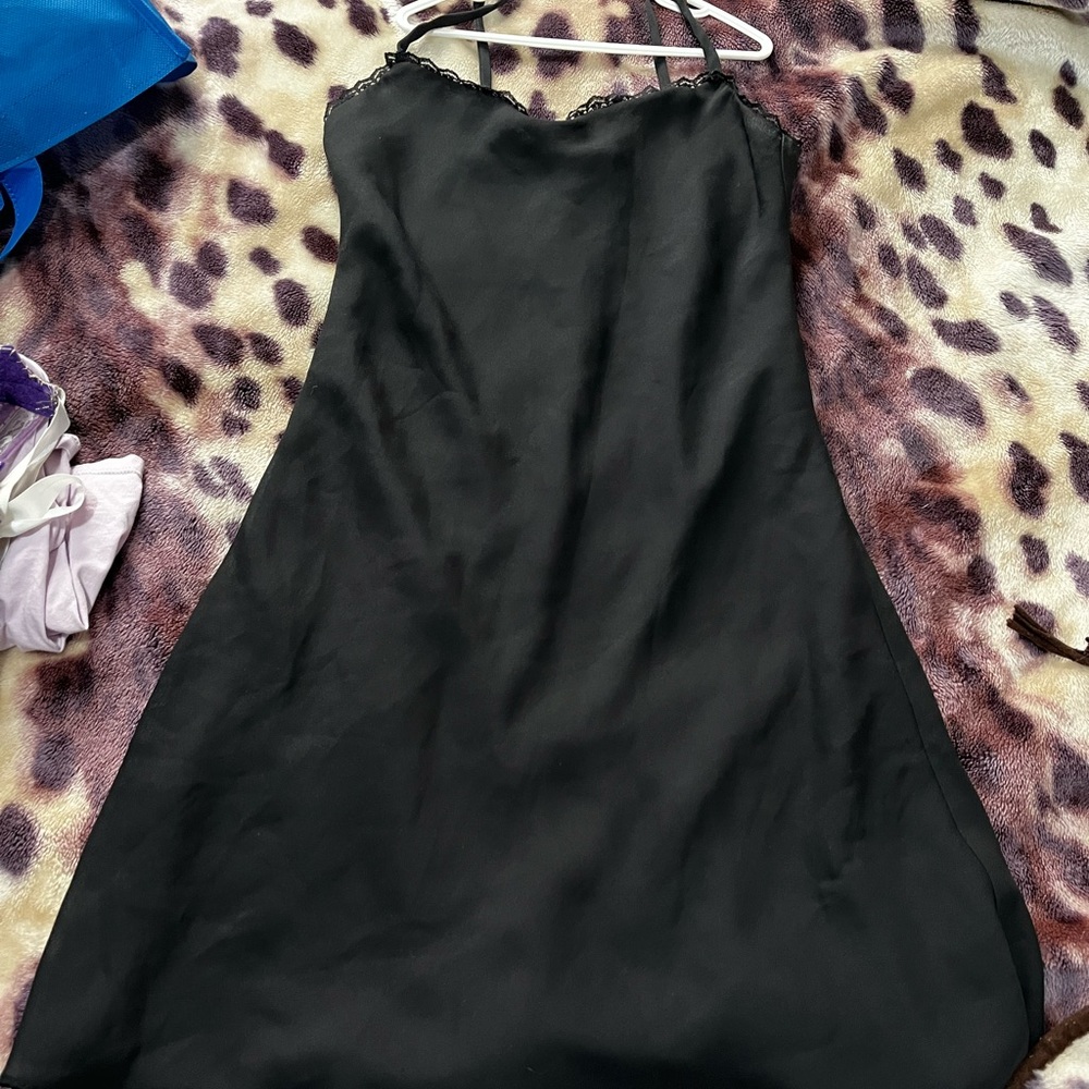 Vintage black slip